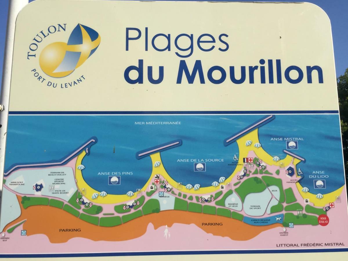 Le Suffren, Ventile ,Wifi, A 100 M De La Plage Toulon Exterior foto